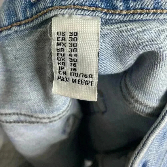 Forever 21 Denim Distressed Mini Skirt - Picture 4 of 4